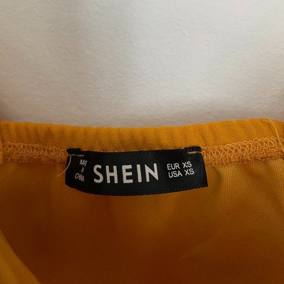shein yellow top - Picture 2 of 3